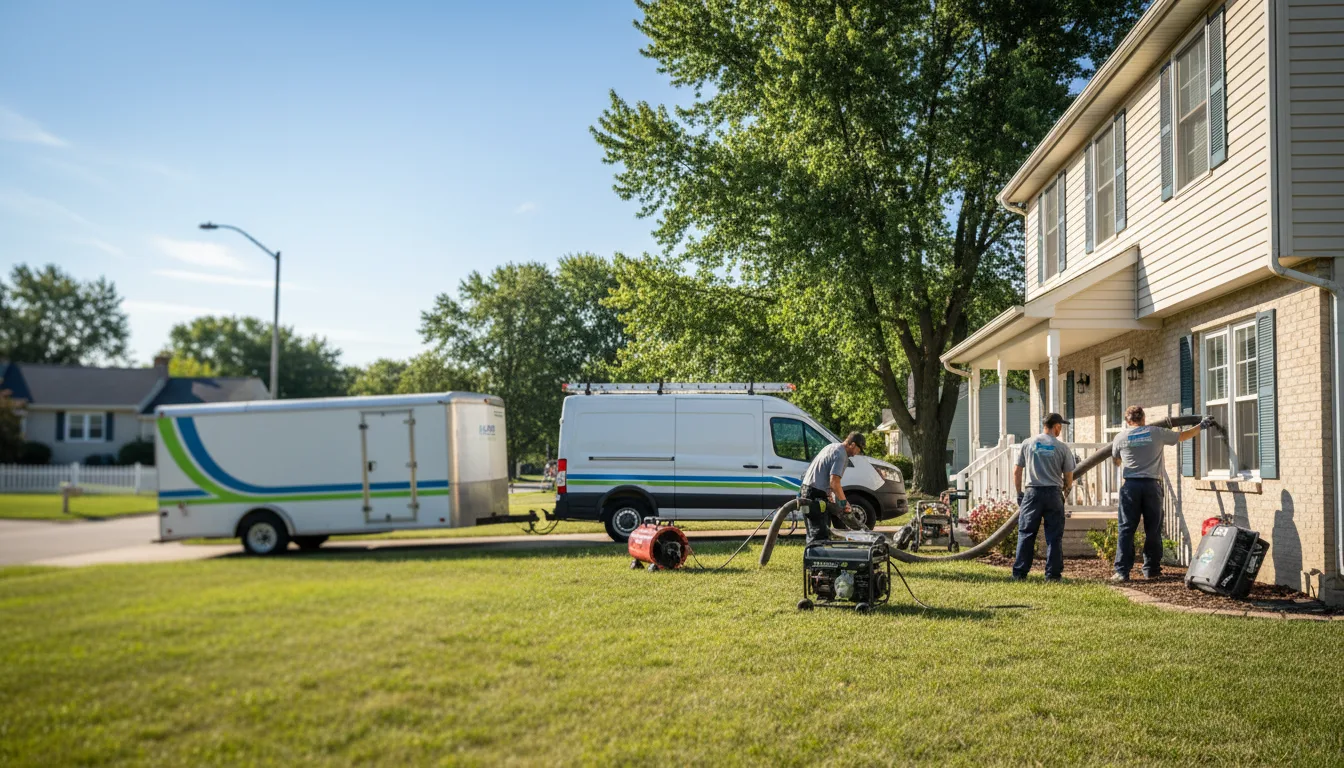 Flooded Basement Restoration And Cleanup With Repair in Palisade, NE near me